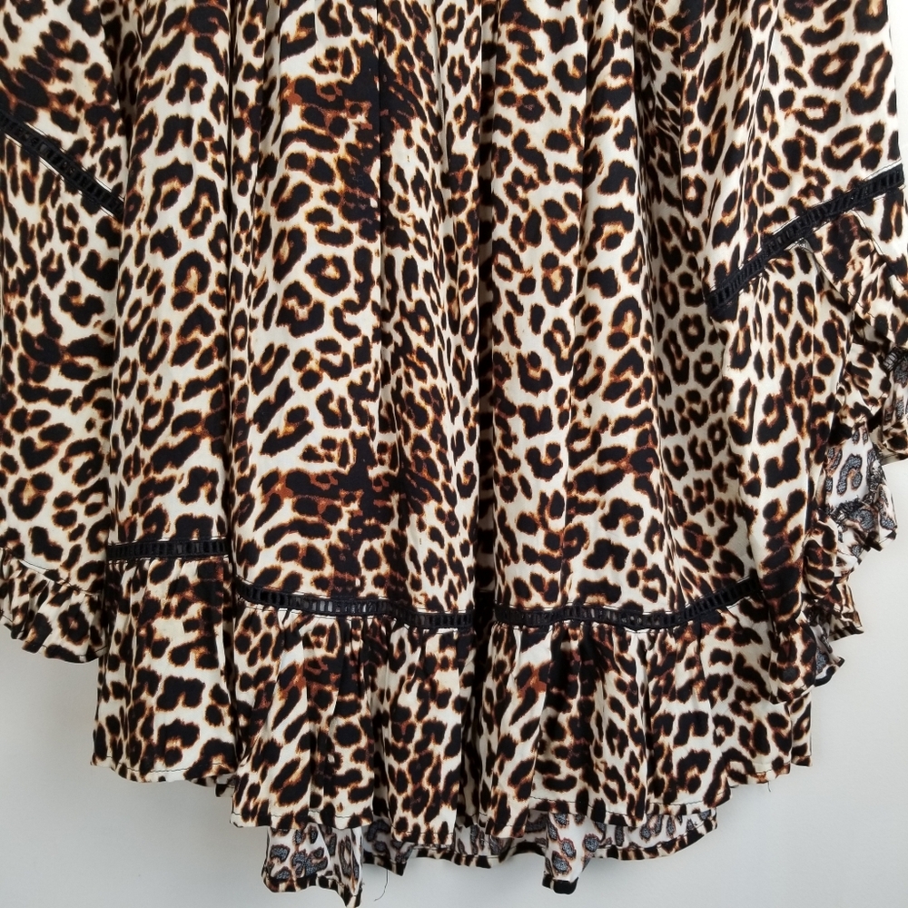 Fever Animal Print Top Large - Picture 4 of 6